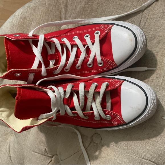 red converse mens size 9